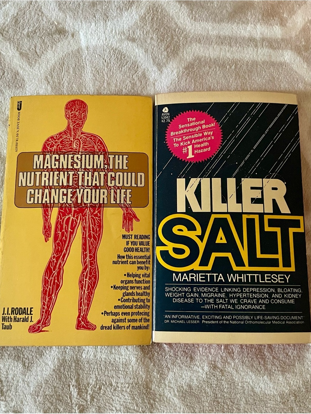 Killer Salt & Magnesium Book Bundle - Yellow & Black Covers